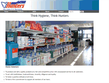 Tablet Screenshot of huntersproducts.com.au